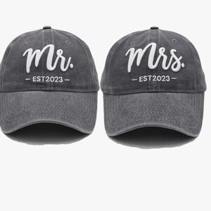 Mr & Mrs hats